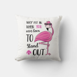 Almofada Why Fit In Flamingo Pillow