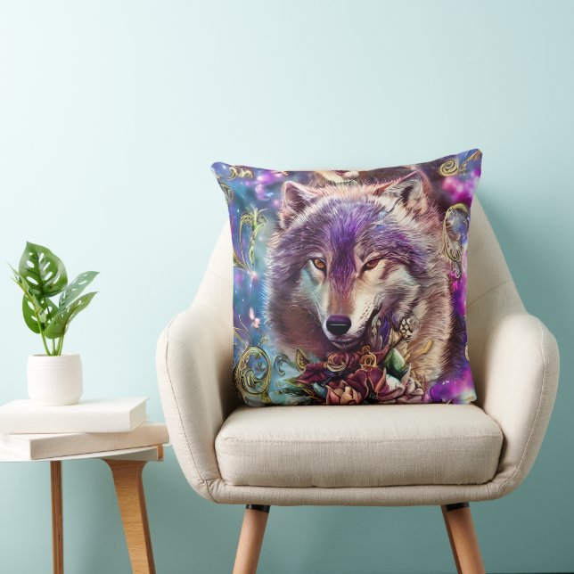 Almofada Wild Majd Wolf (Cadeira)