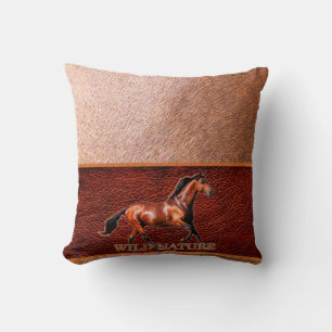 Almofada WILD NATURE - coleção HORSE design