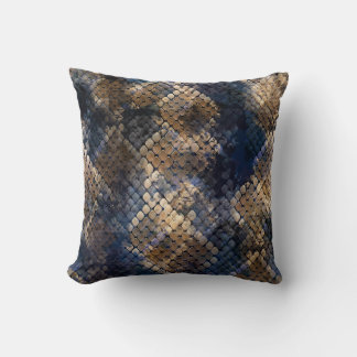 Almofada Wild Snakeskin Watercolor Design