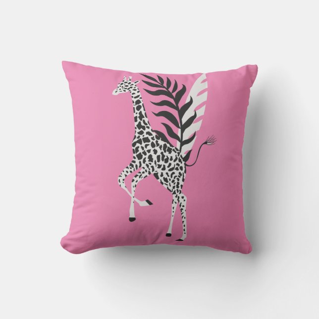Almofada wildlife friendship - Orang Giraffe cushion (Frente)