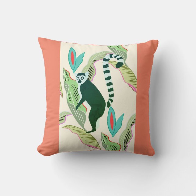 Almofada Wildlife Friendship - SOS Lemur (Frente)