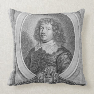 Almofada Willem Ripperda (1600-69) 'de DES Homm dos