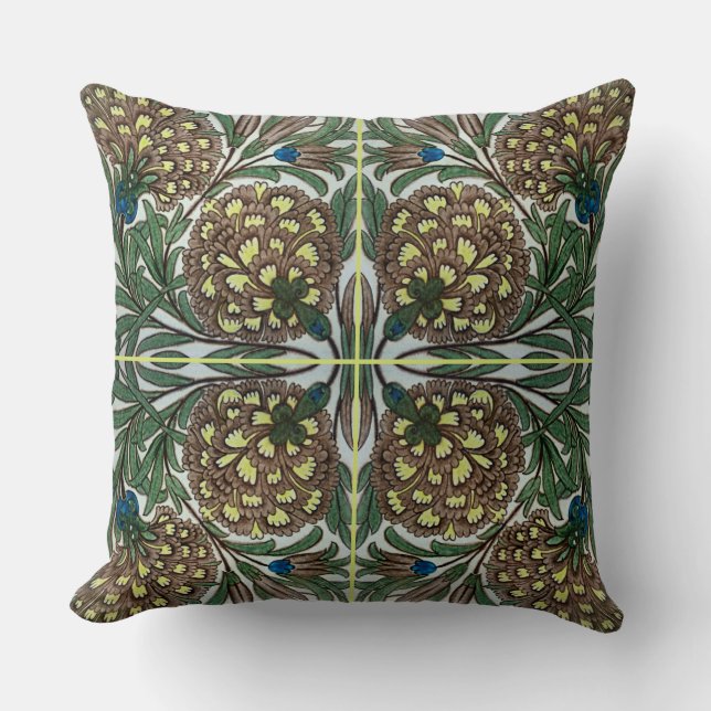 Almofada William De Morgan Victorian Cushions (Frente)
