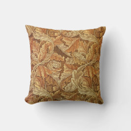 Almofada William Morris Acanthus Brown Autumn Leaves