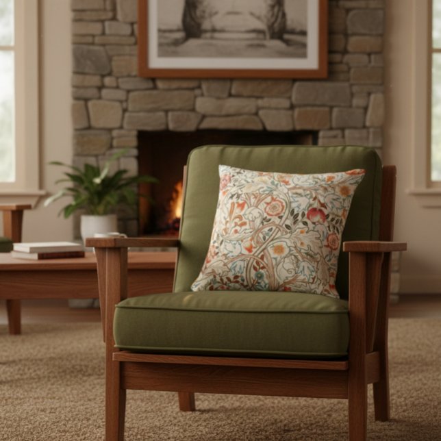 Almofada William Morris Acanthus Mission Style Accent  (Criador carregado)