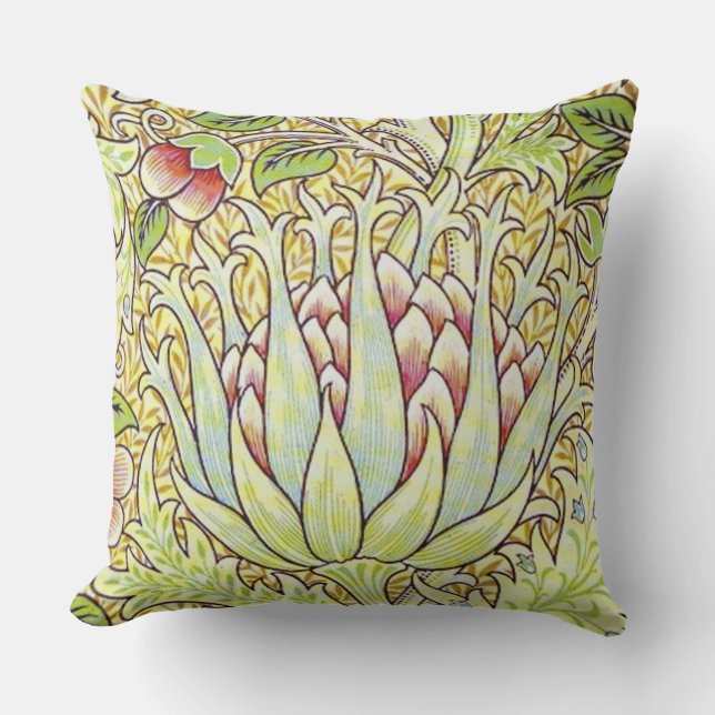 Almofada William Morris "alcachofra" (Frente)