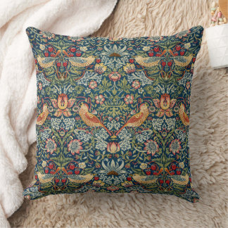 Almofada William Morris Art Travesseiro decorativo Strawber