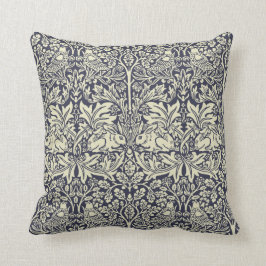 Almofada William Morris Brer Rabbit Vintage Blue Pattern