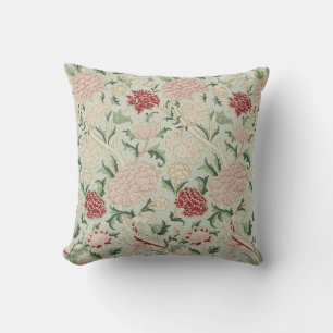 Almofada William Morris Cray Floral Pre-Raphaelite Vintage