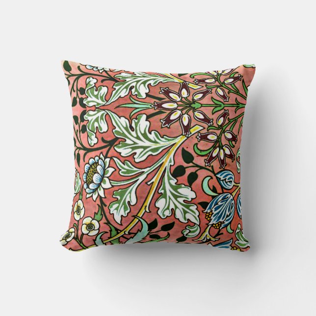 Almofada William Morris design - Hyacinth (Frente)
