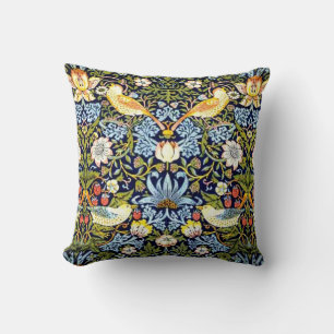 Almofada William Morris: Morango Thief Vintage design Th