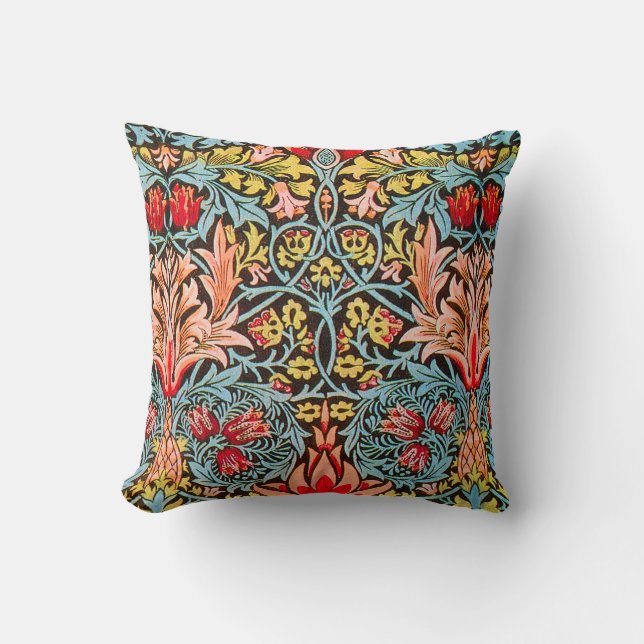 Almofada William Morris Pre-Raphaelite Travesseiro decorati (Frente)