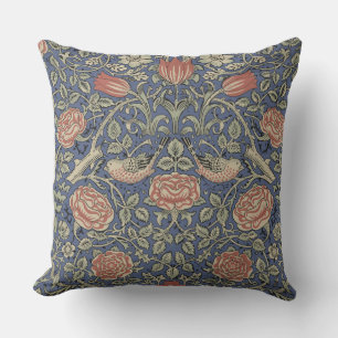 Almofada William Morris Tudor Rosa Wallpaper