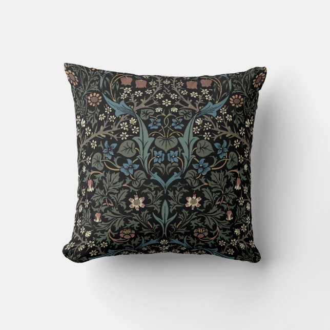Almofada William Morris Vintage Blackthorn Pattern (Frente)