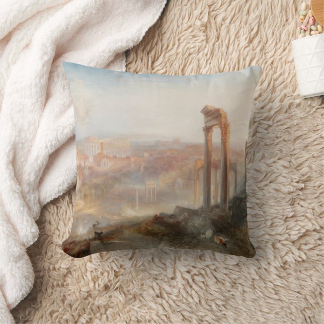 Almofada William Turner British - Modern Roma-Campo Vaccino (Cobertor)