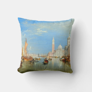 Almofada William Turner - Veneza, Dogana & San Giorgio