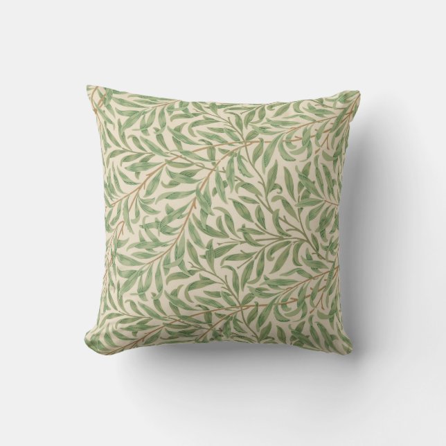 Almofada Willow Bough (por William Morris) Cushion (Frente)