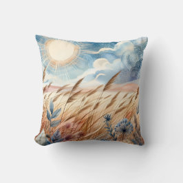 Almofada Windy Day Rustic Boho Mountain Prairie