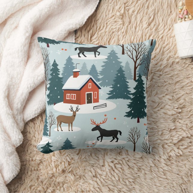 Almofada Winter Deer Dream (Cobertor)