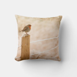 Almofada Winter Robin Redbreast