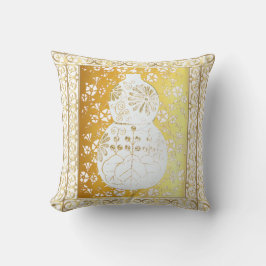 Almofada Wo lou feng shui gourd Throw Pillow