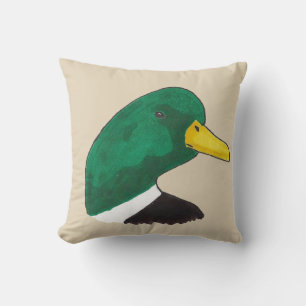 Almofada Woodland Bird Mallard Duck