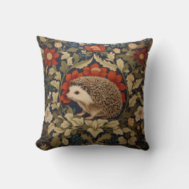 Almofada Woodland Hedgehog William Morris Inspirou