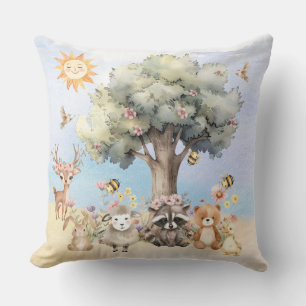 Almofada Woodland Willife Chá de fraldas Keepwood