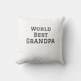 Almofada World best Grandpa adiciona nome texto esportes te