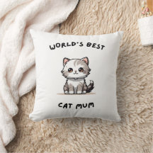  World’s Best Cat Mum Cute Design