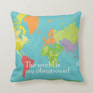 Almofada WorldMap_PillowCase