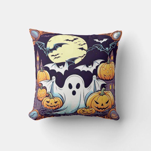 Almofada Wow Halloween Thrill (Frente)