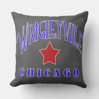 Almofada Wrigleyville Chicago - um bairro de Chicago