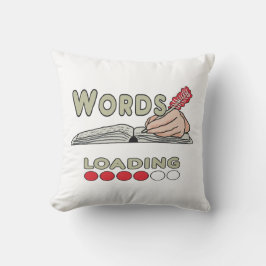 Almofada Writing Words