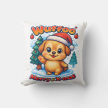 Wuffoo Roony Merry Natal Kawaii 3D Feriado