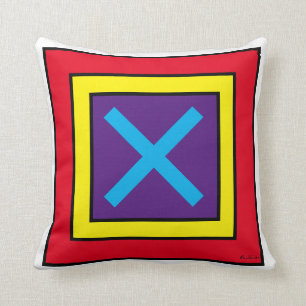ALMOFADA ''X & O''
