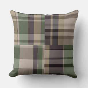 Almofada Xadrez Camuflado Geométrico