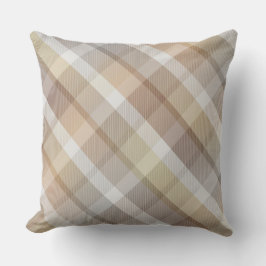 Almofada Xadrez cor-de-rosa, Travesseiro decorativo cor-de-