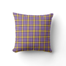 Xadrez Moderno Amarelo Mostarda e Lilás Roxo Th