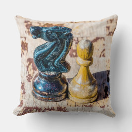 Almofada Xadrez Pawn e Cavaleiro - Veteranos