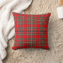 Almofada Xadrez Real Stewart Clan Tartan