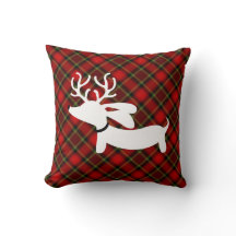 Xadrez Reindeer Dachshund