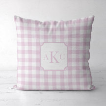 Xadrez Rosa Monogramado 