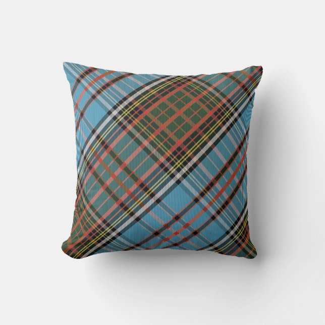 Almofada Xadrez Rústico Anderson Tartan (Frente)