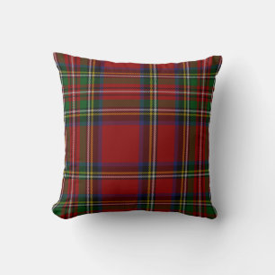 Almofada Xadrez Tradicional de Stewart Tartan