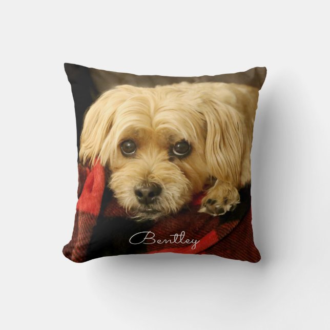 Almofada Xadrez verde completa do travesseiro | da foto (Frente)