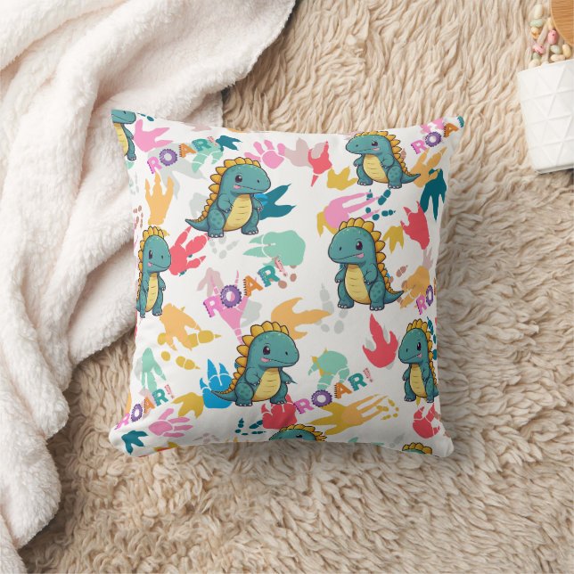 Almofada Xenotarsourus Dinosaur Baby Kawaii (Cobertor)