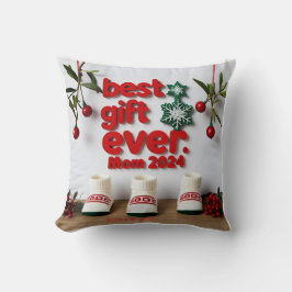 Almofada Xmas duplos em Travesseiro de julho