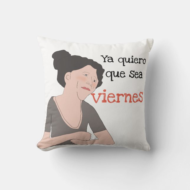 Almofada ya mero es viernes (Frente)